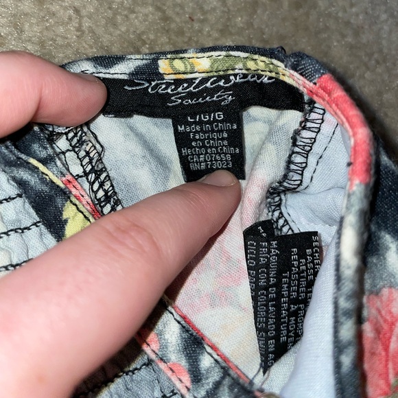 Cropped Floral Tank - Large - Picture 3 of 4